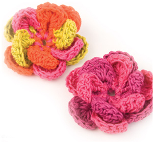 The Handmade Dress: Crochet Flower Tutorial