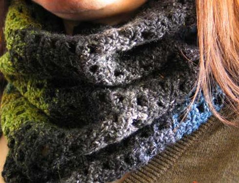 crochet cowl