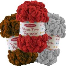 Pompom Parade Yarn by Herrschners