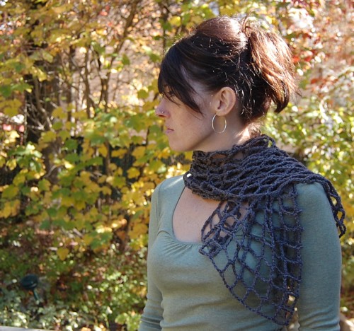 Super Easy Double Crochet Mesh Scarf Tutorial В» Coffee and Vanilla