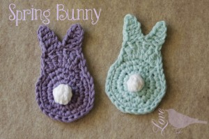 crochet bunny butt