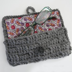 Crochet Eyeglass Case