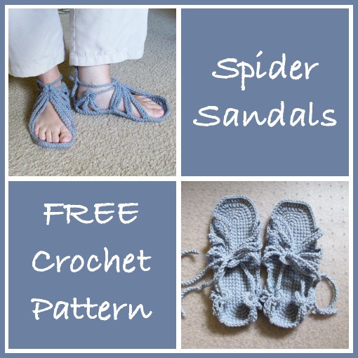 spider-sandals