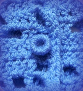 crochet button tutorial