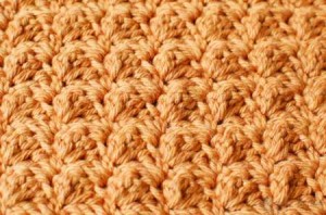 crochet textured dishcloth