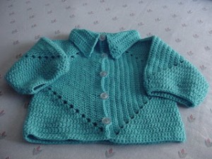 crochet baby surprise jacket