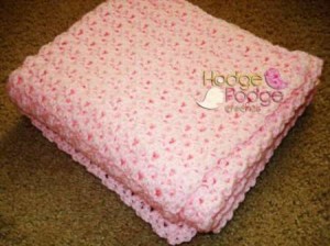 crochet baby's best bumpy blanket