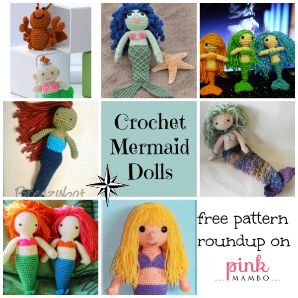 Mermaid-Dolls-crochet-Roundup