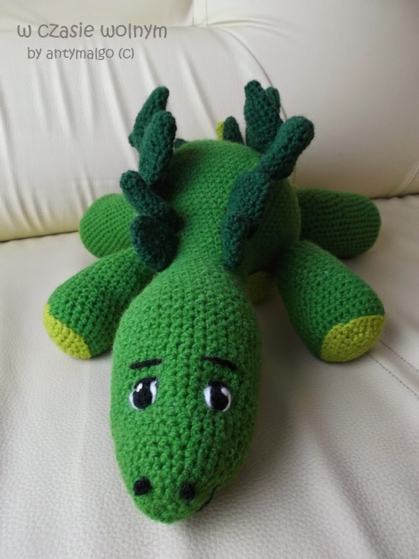 crochet-dragon