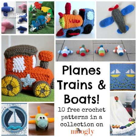 Planes-Trains-and-Boats-crochet-patterns