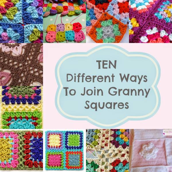 Granny Squares joining methods