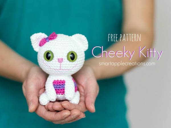 Free pattern - little amigurumi cat1