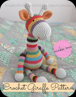 crochet giraffe