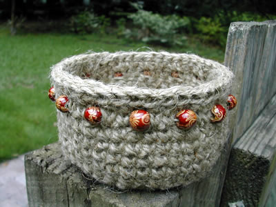 Crochet Stash Baskets - Christmas Crafts, Free Knitting Patterns