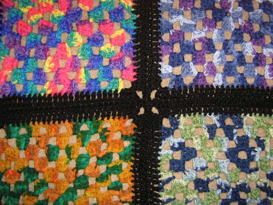 Granny Square Afghan Crochet Patterns | AllFreeCrochet.com