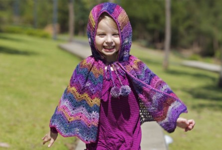 Crochet Hooded Cape Pattern РІР‚вЂњ Crochet Club