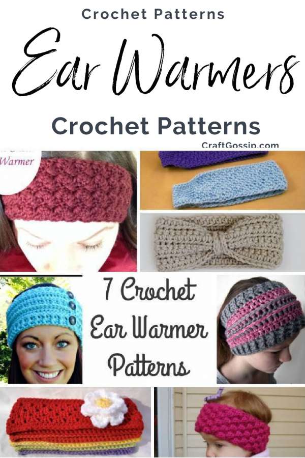 7 Ear Warmer Crochet Patterns – Crochet