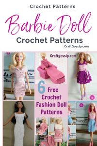 6 Barbie Fashion Doll Patterns You Can Crochet – Crochet