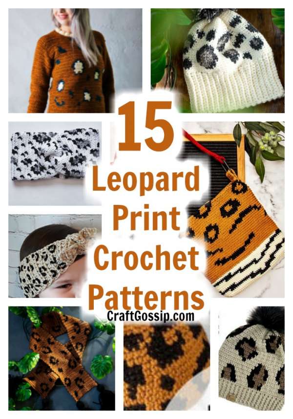 15 Leopard Print Crochet Patterns Crochet