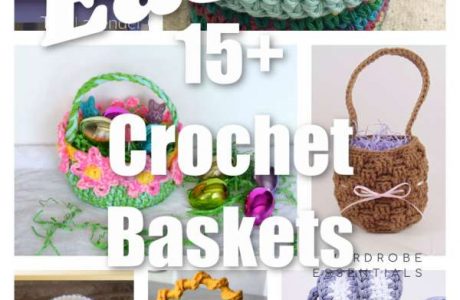 15 Easter Baskets You Can Crochet