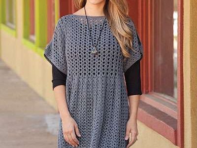Open Sleeve Tunic Crochet Pattern