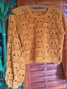 Halloween Sweater Crochet Pattern Crochet