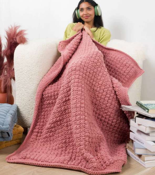 Free Crochet Pattern – Cloud Stitch Blanket