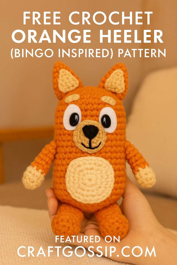 Free Crochet Orange Heeler (Bingo Inspired) Pattern – Crochet Free Crochet Orange Heeler (Bingo Inspired) Pattern – Crochet