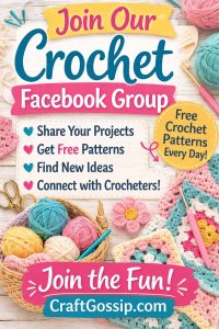 Join Our Crochet Facebook Group for Free Patterns, Project Ideas and ...